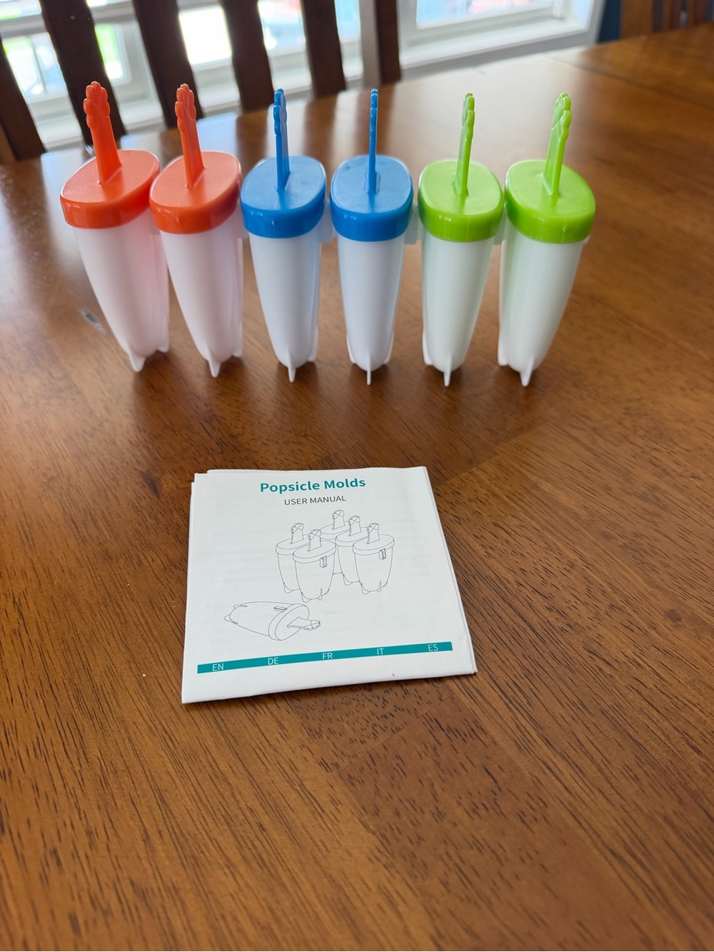 6 popsicle molds